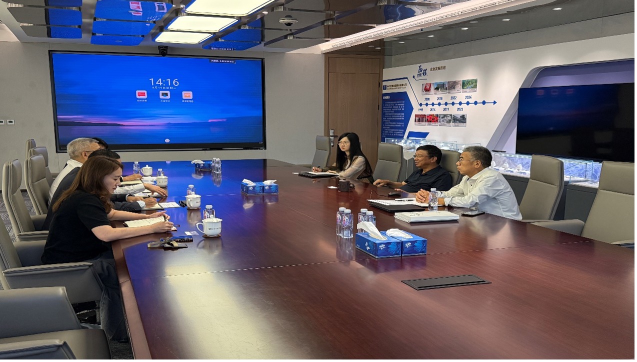中非发展基金副总裁余焯锐一行到访Lewin乐玩资源总部